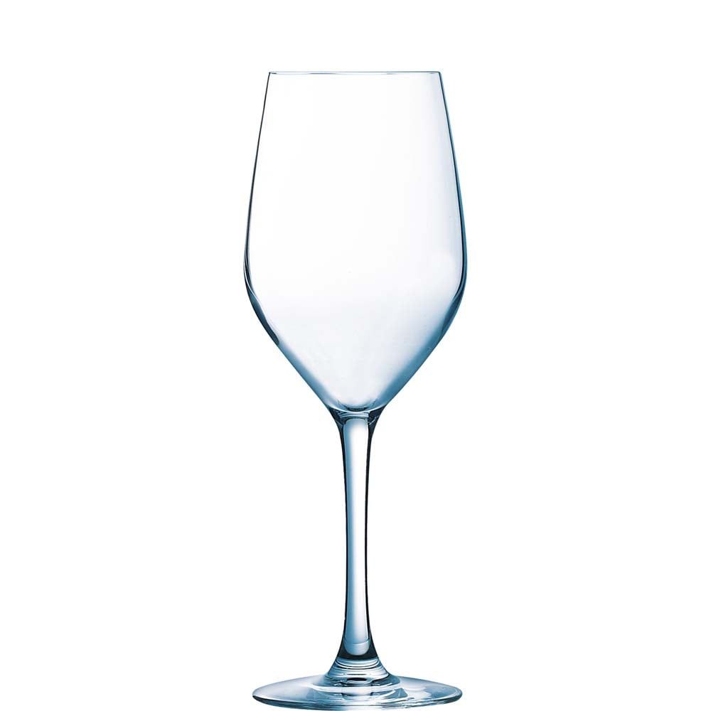 Verre à vin Arcoroc Mineral, 35 cl avec ligne de remplissage à 0,2 l, boîte pratique de 18 pièces