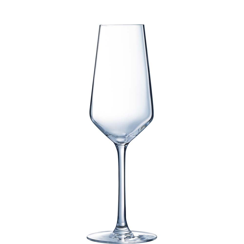 Verre à champagne V. Juliette, 23 cl avec ligne de remplissage à 0.1 l, Party Box de 12 pièces