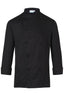 Veste de cuisine pour homme, basique, noire, taille : XL