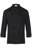 Veste de cuisine pour homme, basique, noire, taille : l