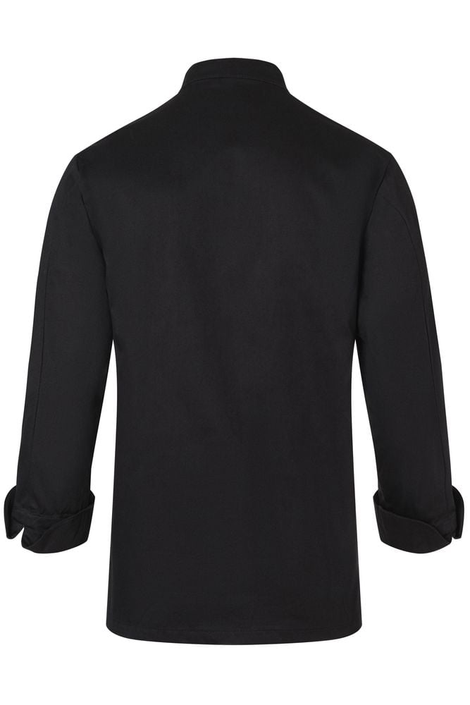 Veste de cuisine pour homme, basique, noire, taille : l