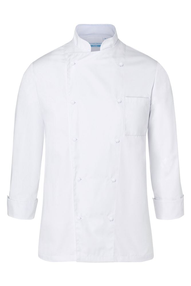 Veste de cuisine pour homme Basic, noire ; taille : XS