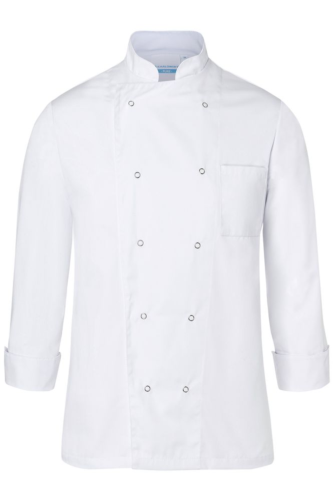 Veste de cuisine pour homme Basic, noire ; taille : XL