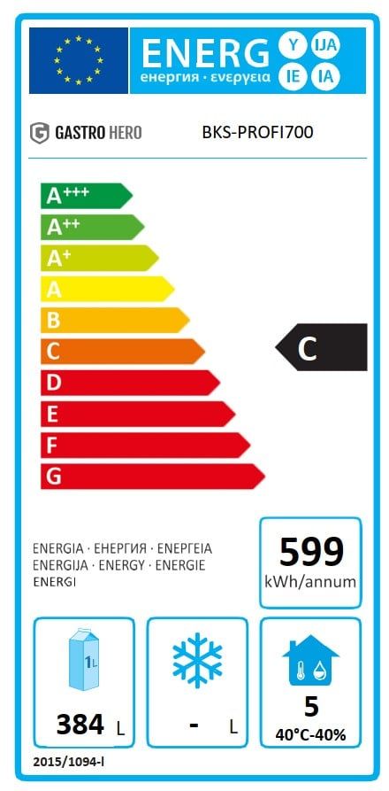 Armoire pâtissière réfrigérée Profi 700 EN