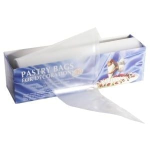 Poches à douille jetables Ø 30 cm, longueur 55 cm, 3,5 l - 100 poches