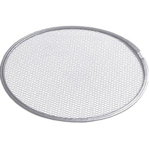 Grille à pizza en aluminium - métal déployé , diamètre : 36 cm