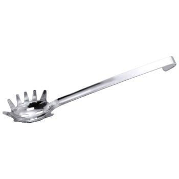 Cuillère à spaghettis,étincelante, dimensions cuilleron 10 x 7 cm, longueur totale 34 cm