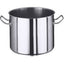 Casserole moyenne-haute avec poignées en acier inoxydable, diamètre de la base 34,5cm