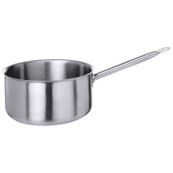 Casserole plate avec poignée tubulaire, Série 2100, diamètre 18cm, mate