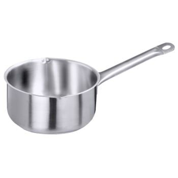 Casserole de lait avec bec verseur, Série 2100, diamètre inférieur 16cm, capacité : 3 litre