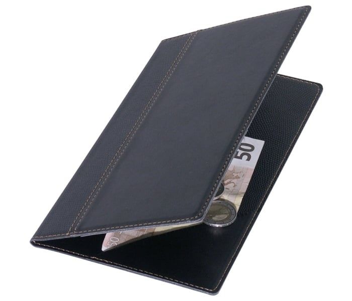 Porte-addition 23 x 13 cm avec coins en acier