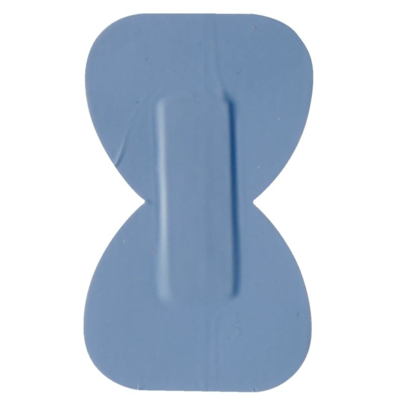Pansements bout des doigts bleus standards (Lot de 50)