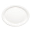 Assiettes ovales blanches Olympia 29.2 cm - 6 pièces