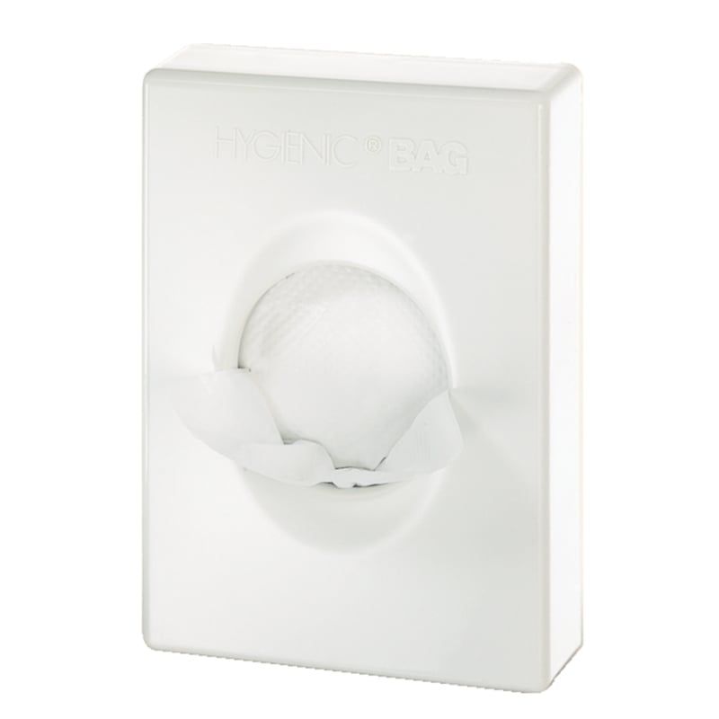 Distributeur de sacs hygiéniques - Blanc