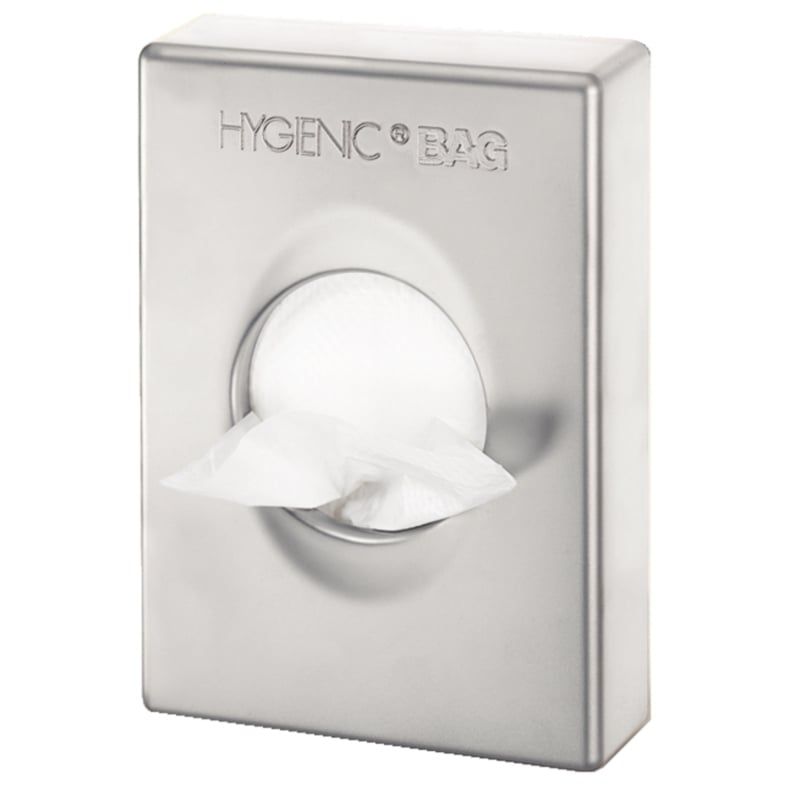 Distributeur de sacs hygiéniques -chrome