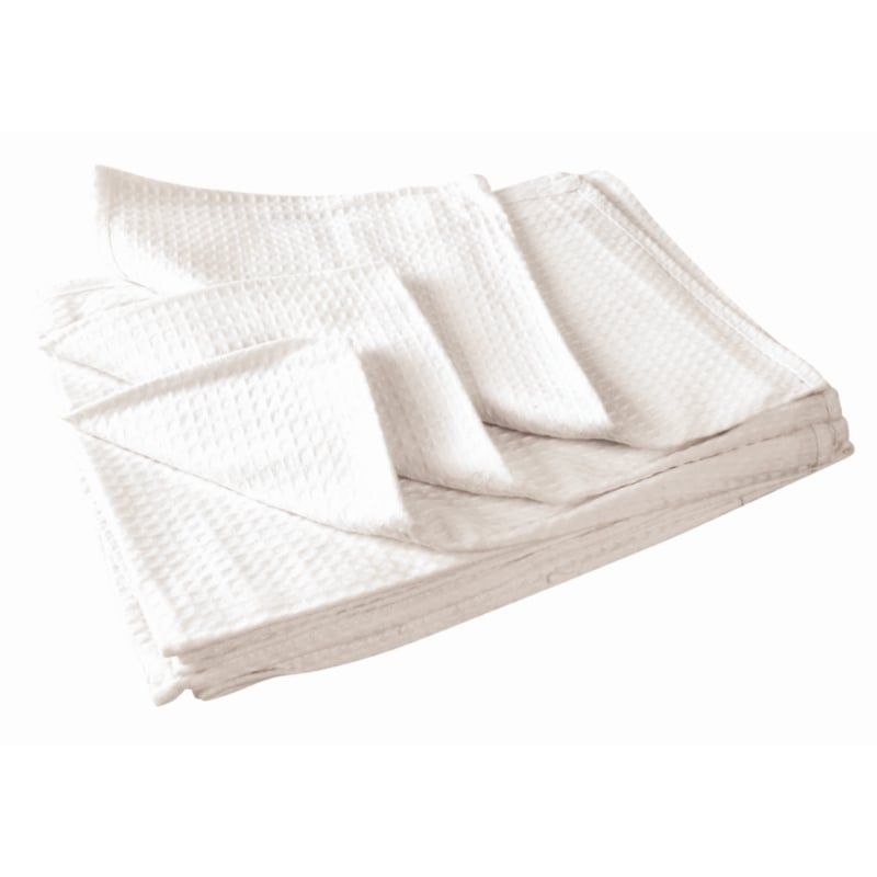 Torchon Vogue nid d'abeille - 10 pièces
