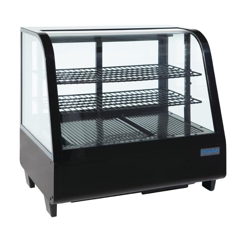Vitrine à gâteaux Mini Polar 100 - noir
