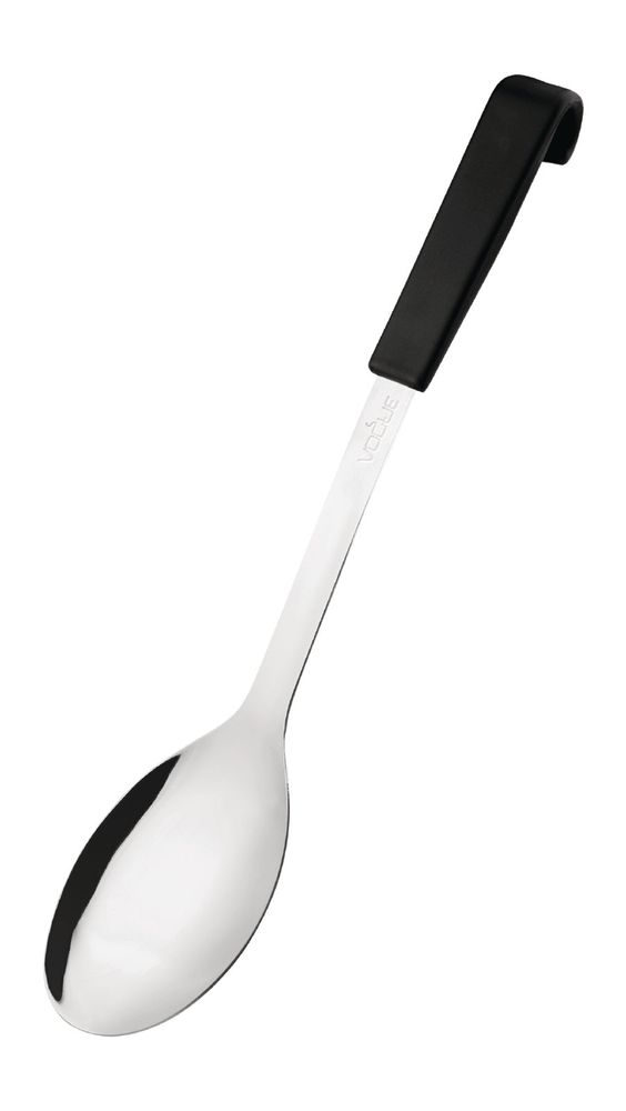 Cuillère de service manche noir Vogue 34 cm