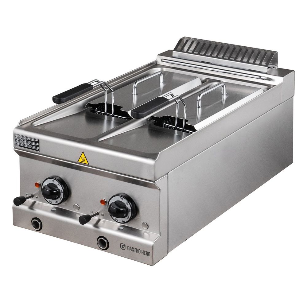 Friteuse électrique série 77 – 40/ 70 6+6 litres – appareil de table