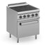 Cuisinière vitrocéramique série 77 – 70/70 avec four électrique