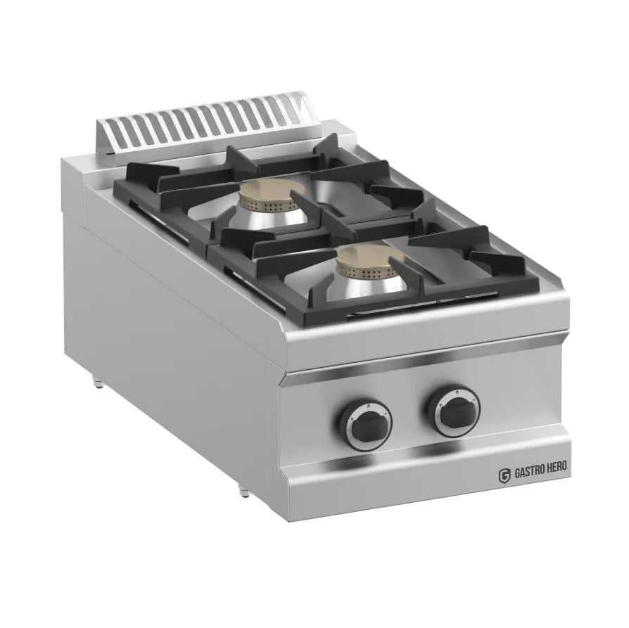 Fourneau à gaz série 77 – 40/70 14 kW – appareil de table