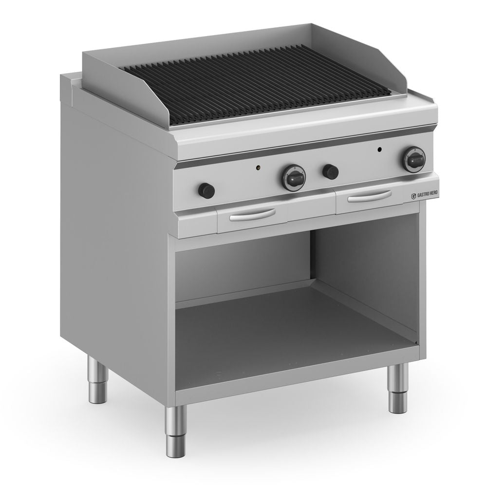 Grill à pierre de lave à gaz série 77 – 80/70