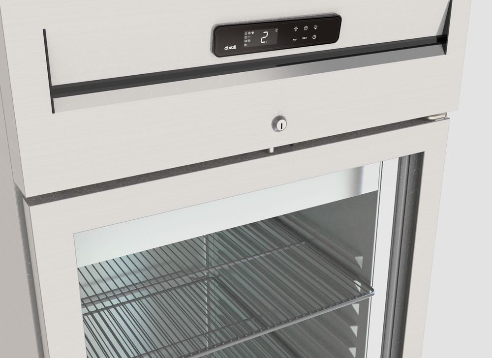 Réfrigérateur Profi 700 GN 2/1 Superior - avec porte vitrée