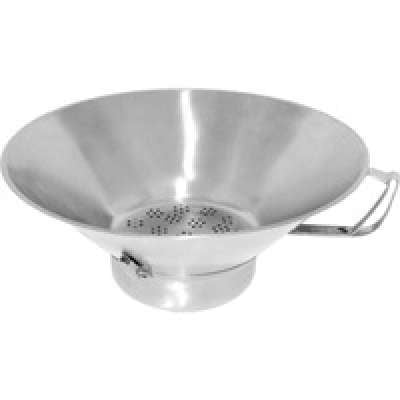 Égouttoir à frites en acier inoxydable Vogue, 41 cm