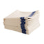 Torchon Vogue bleu pour verres