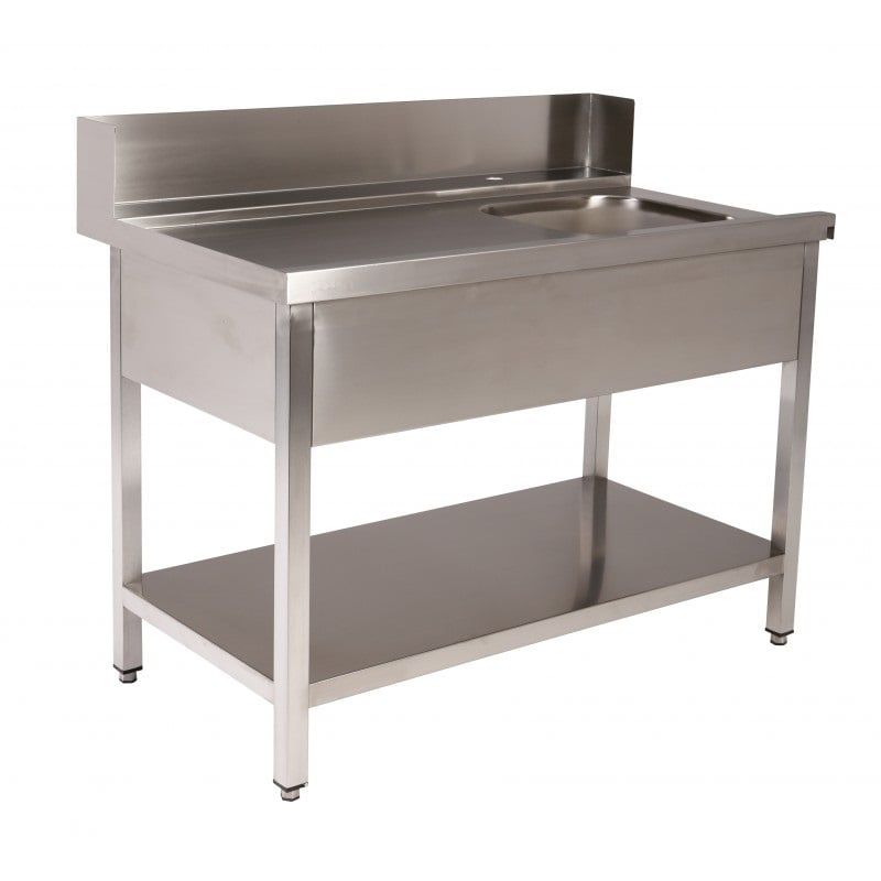 Table d’écoulement d’entrée PROFI 2 000 x 700 gauche