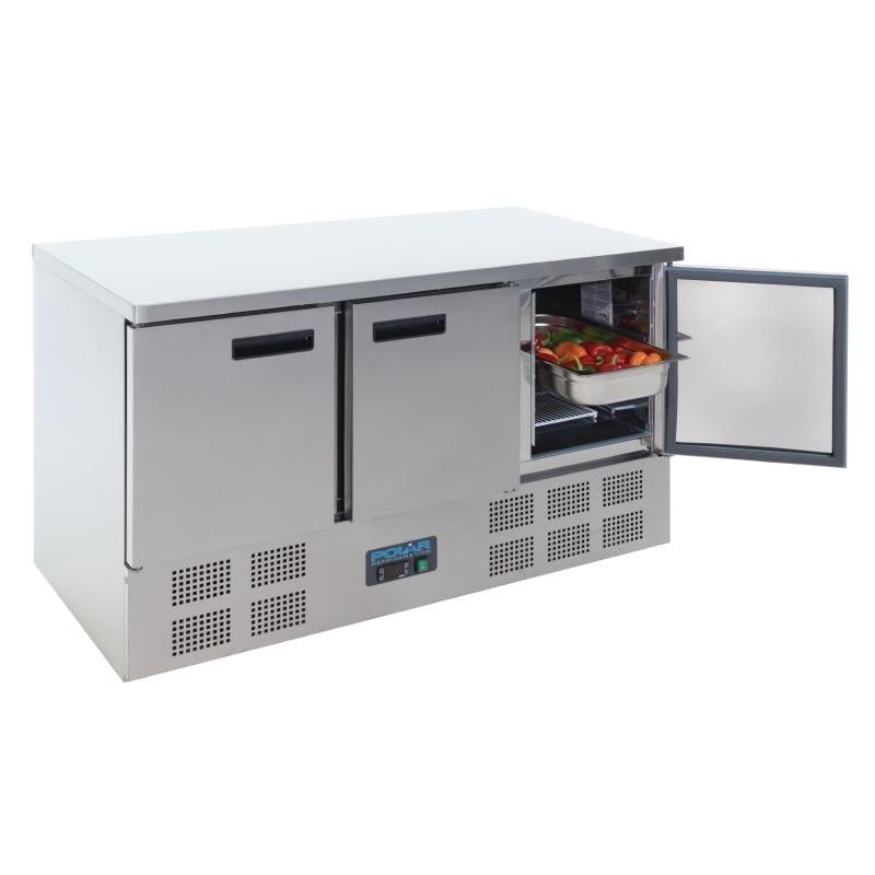 Table réfrigérée 3 portes 368L Polar Série G