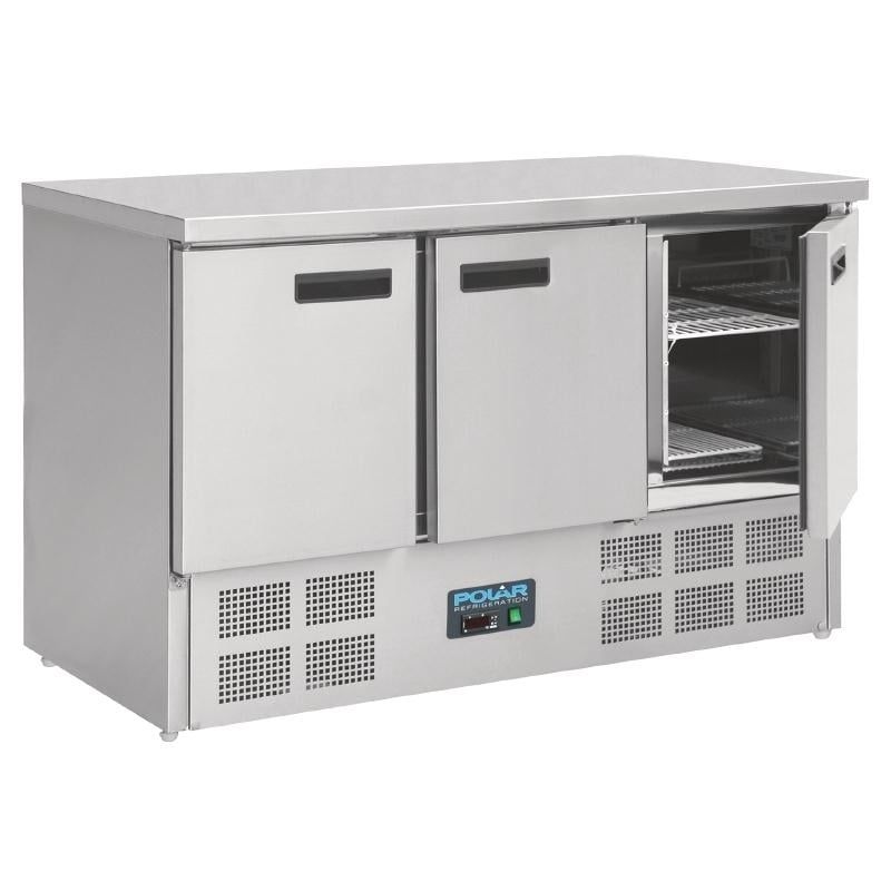 Table réfrigérée 3 portes 368L Polar Série G