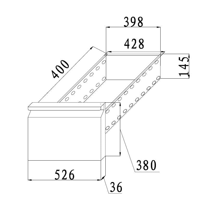 Arrière de bar réfrigéré Polar 0/6