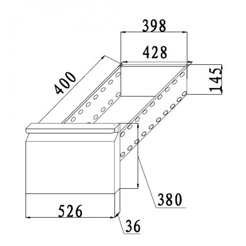 Polar série G table réfrigérée avec 6 tiroirs