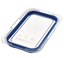 Couvercle bleu en ABS sans BPA Araven GN1/4