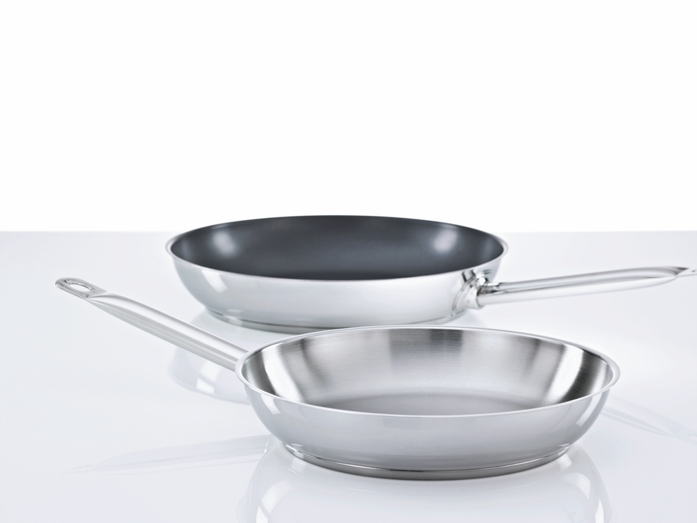 Kit 4 poêles en inox Industar – 20 cm