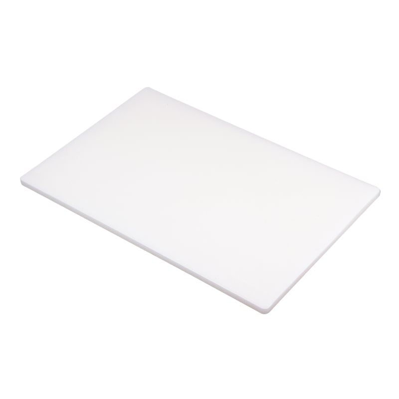 Planche à découper Hygiplas, 45x30x1.25 cm, blanche