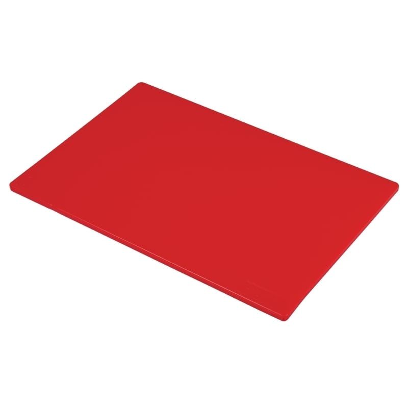 Planche à découper basse densité Hygiplas rouge