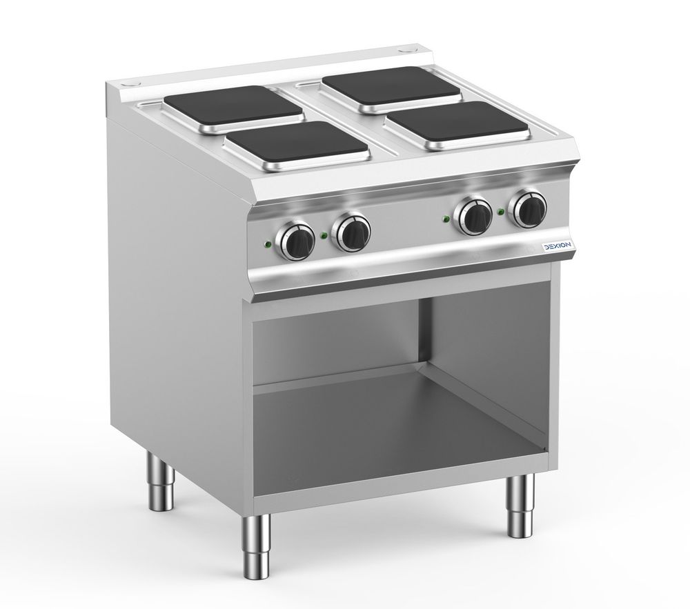 Cuisinière électrique Dexion Lux- 700 - 70/73 plaques de cuisson carrées -10,4 kW