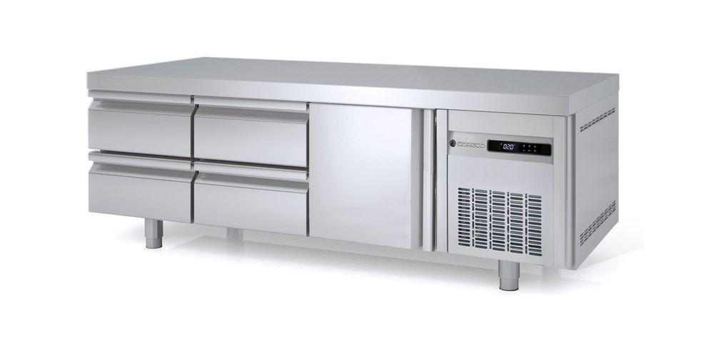 Soubassement réfrigéré Premium 1/4