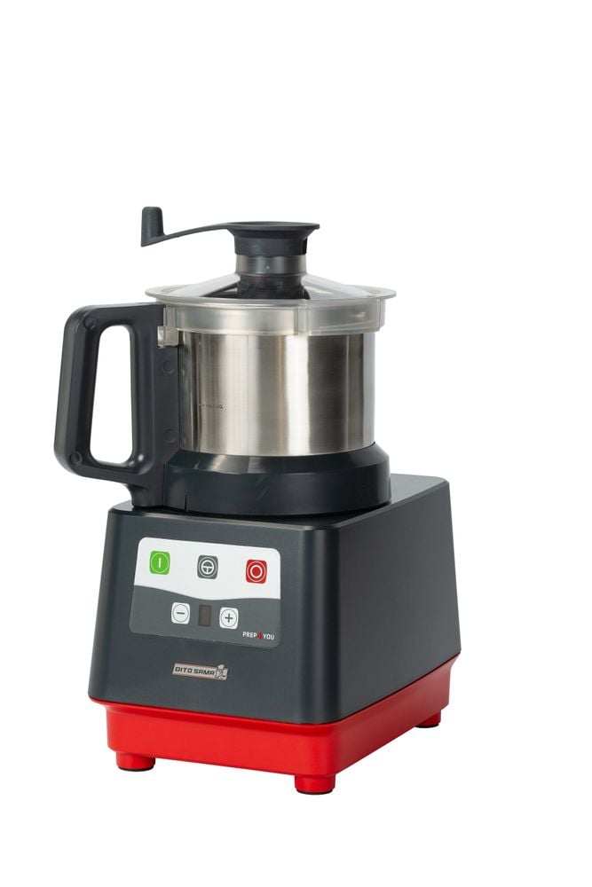Cutter 2, 6l Prep4You Dito Sama  - vitesse variable 500 - 3600 tr/min, cuve inox, couteaux microdentés