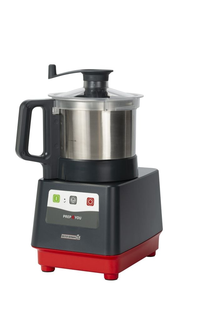 Cutter 3, 6l Prep4You Dito Sama - 1 vitesse 1500 tr/min, cuve inox, couteaux microdentés