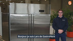 Armoire réfrigérée professionnelle ECO 1400 GN 2/1 monobloc, volume de réfrigération 1350 litres, 6 clayettes réglables, construction robuste, inox