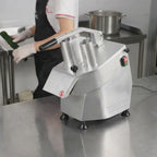 Coupe-légumes Eco avec 5 disques inclus, 300 kg/h, aluminium