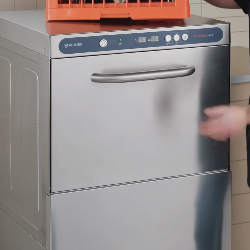 Lave-vaisselle PROFI Digital 50 SLE panier 50x50 cm, avec doseur de détergent & de produit de rinçage, avec pompe de vidange & adoucisseur, Fabriqué en Europe, 230 V