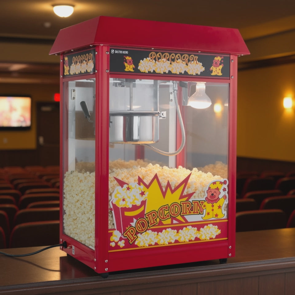 Machine à pop-corn ECO 5 kg/h avec 1 cuve