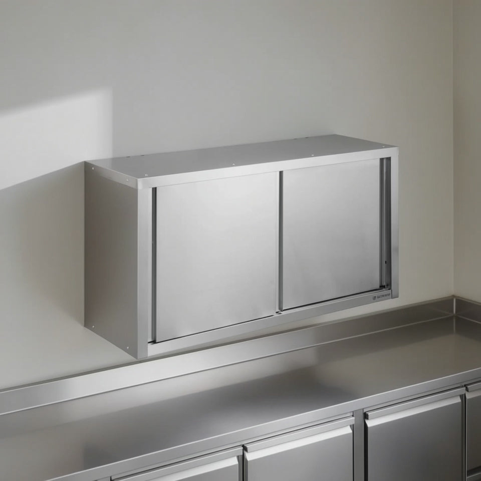 Armoire murale suspendue avec portes coulissantes Basic 10, AISI 201