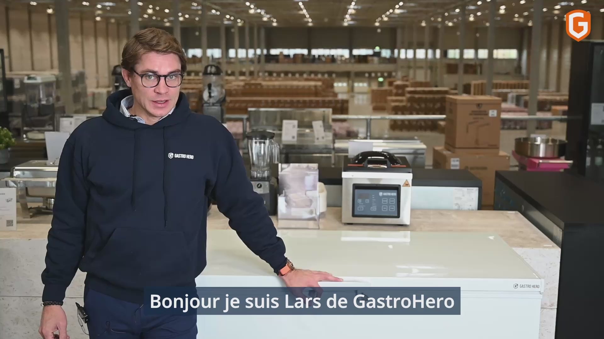 Congélateur coffre ECO 650 avec couvercle battant