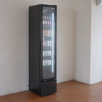 Armoire à boissons GKS-160 Slim, 160 litres de volume de refroidissement, éclairage intérieur, noire