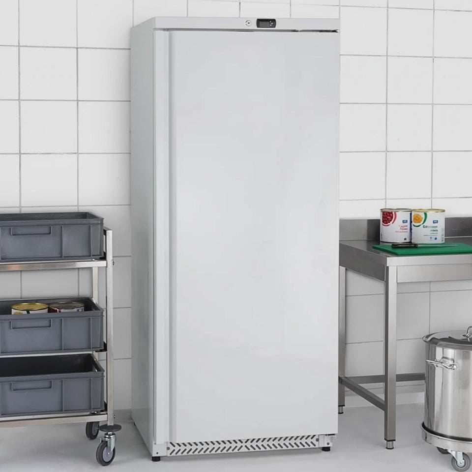 Armoire de congélation ECO 590 L, 1 porte verrouillable, blanc